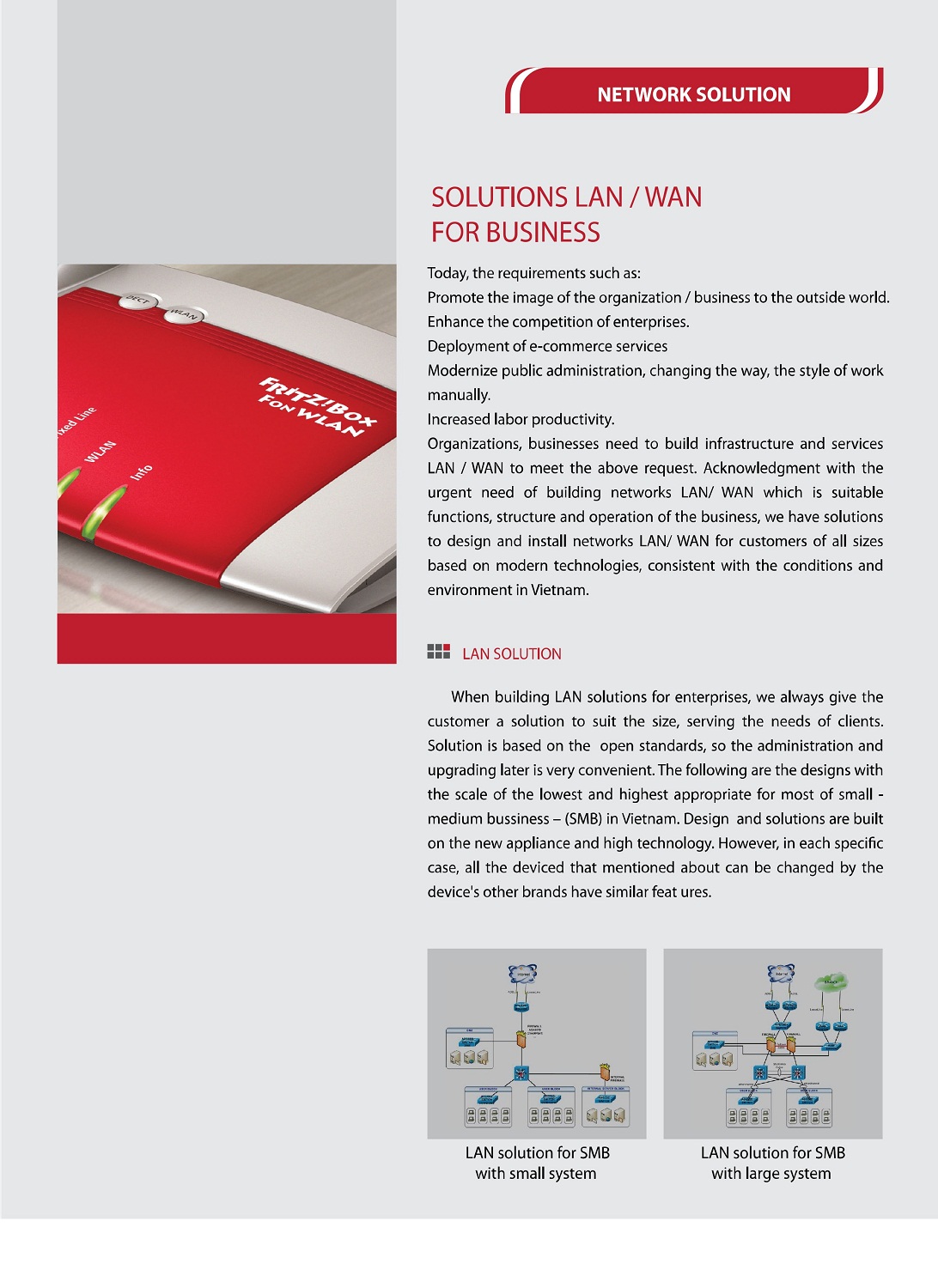 LAN/ WAN NETWORK