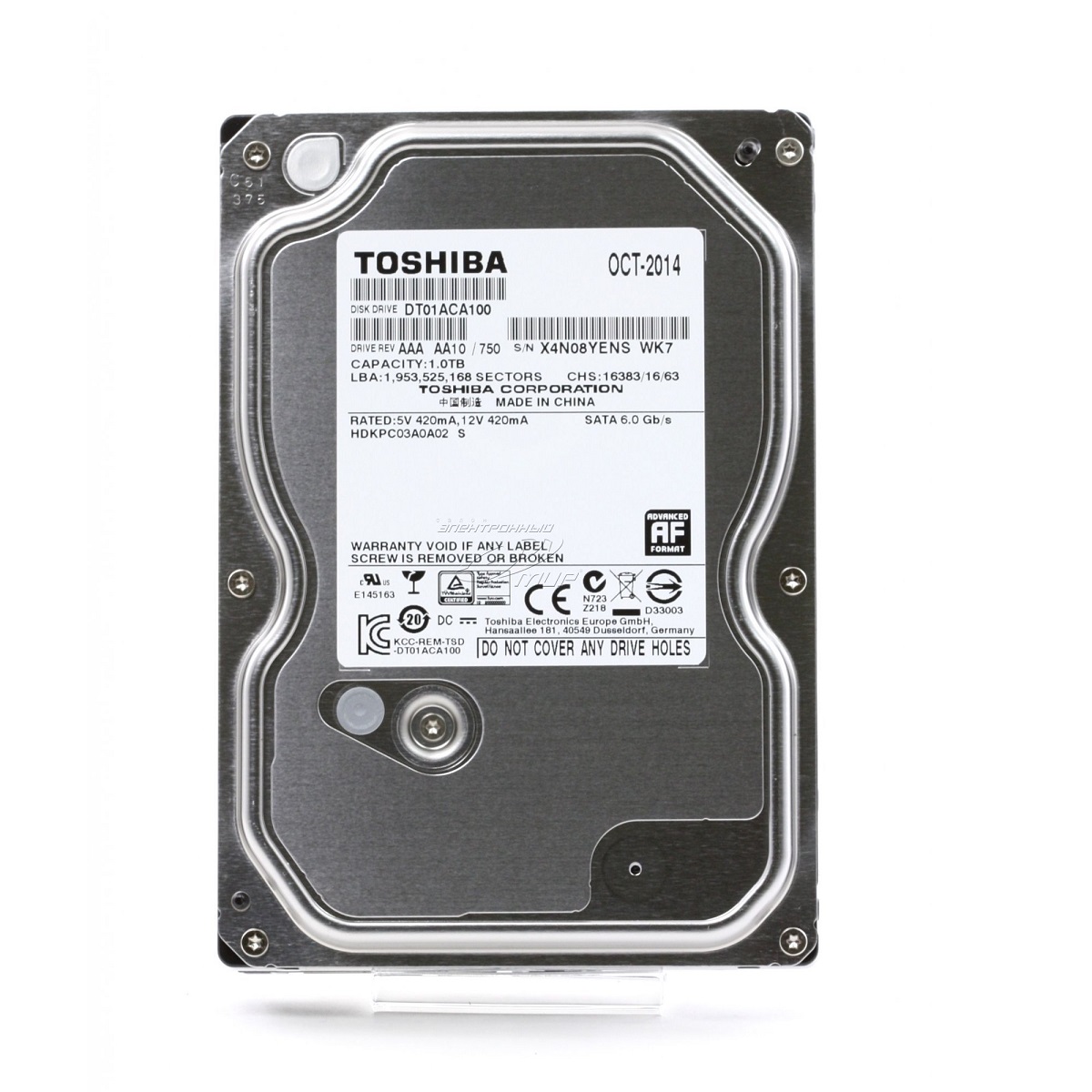 HDD Toshiba 1TB/2TB/3TB/4TB